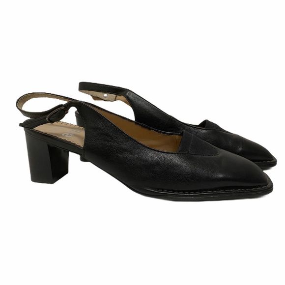 ARA Flex Relax Women’s US 8 Black Sling Back Heel Church Close Toe Sandal - Picture 4 of 7